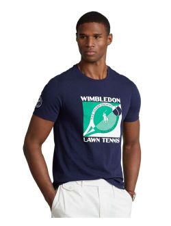 Men's Wimbledon Custom Slim Fit Jersey T-Shirt