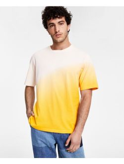 Men's Nathan Oversized Dip Dyed T-Shirt, Created for Macy's