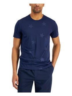 ID Ideology Men's Embossed Star Graphic T-Shirt, Created for Macy's