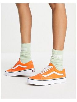 Old Skool sneakers in orange