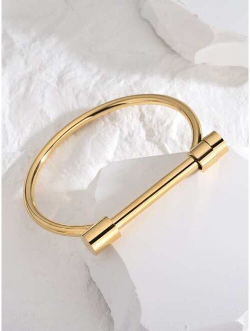 Shein Simple Solid Bangle