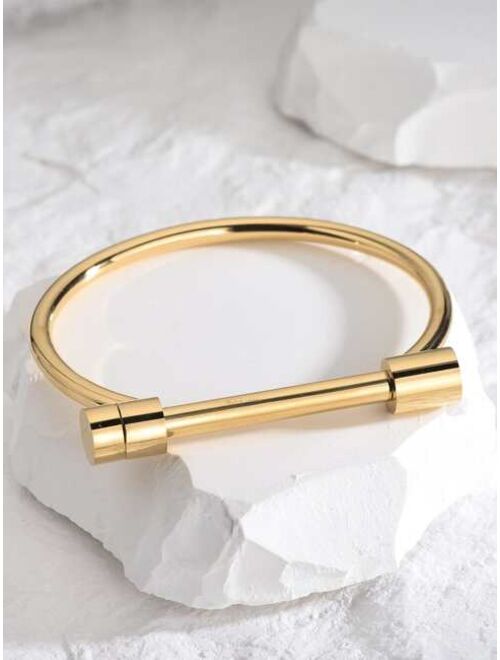 Shein Simple Solid Bangle