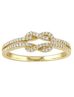 Stella Grace 14k Gold 1/6 Carat T.W. Diamond Infinity Ring