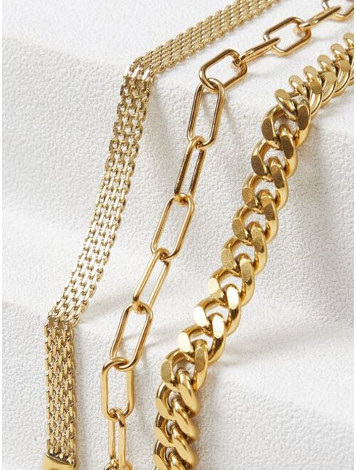 MOTF Premium 3pcs Minimalist Chain Bracelet