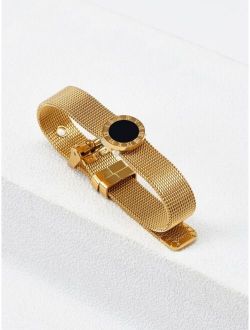 Premium Roman Numeral Decor Bracelet