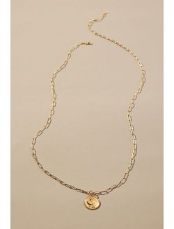 Hermina Athens Luna Charm Necklace
