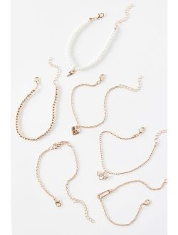 Basic Chain Bracelet Set