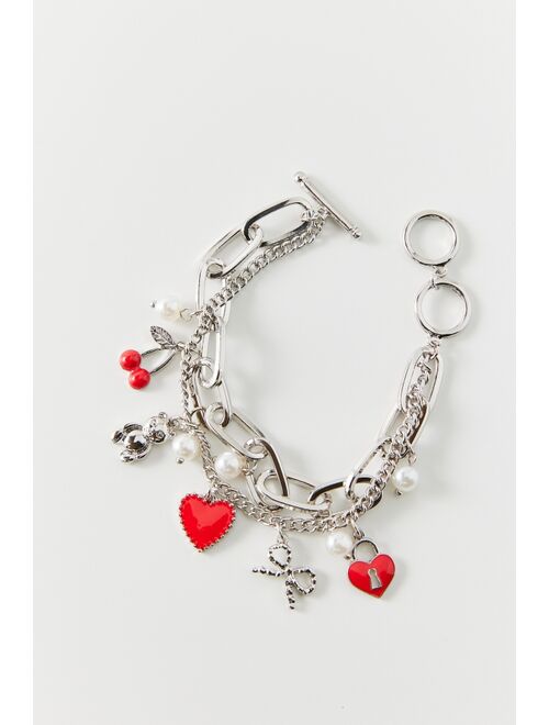 Urban Outfitters Becca Toggle Charm Bracelet