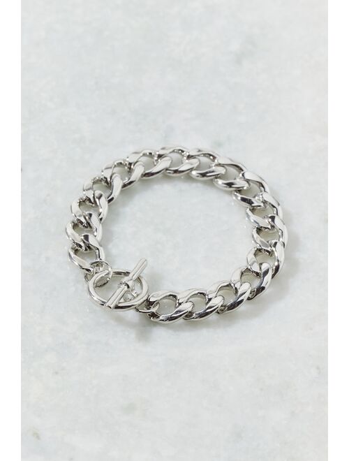 Urban Outfitters Quinn Curb Chain Toggle Bracelet