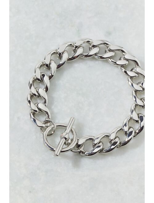 Urban Outfitters Quinn Curb Chain Toggle Bracelet