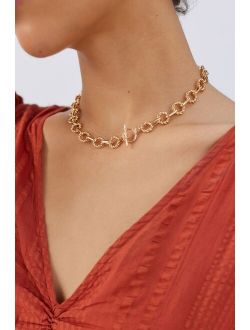 Yvette Chain Toggle Necklace
