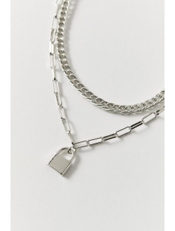 Ally Lock Layer Necklace