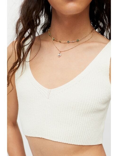 Urban outfitters Evil Eye Layer Necklace