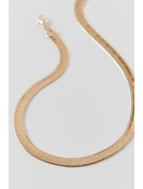 Urban outfitters 18K Gold-Plated Snake Chain Necklace