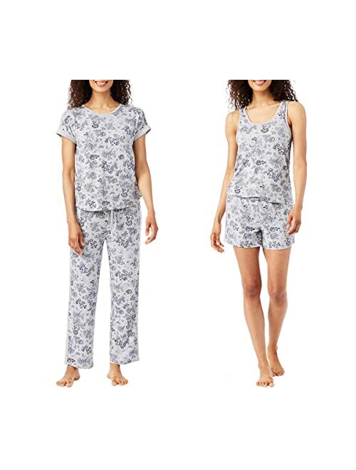 Lucky Brand Ladies' 4 piece Pajama Set