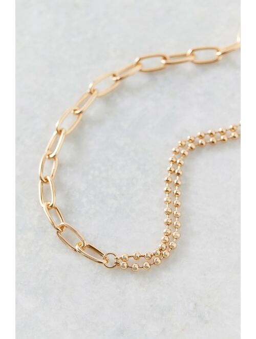 Urban outfitters Rue Mixed Chain Necklace