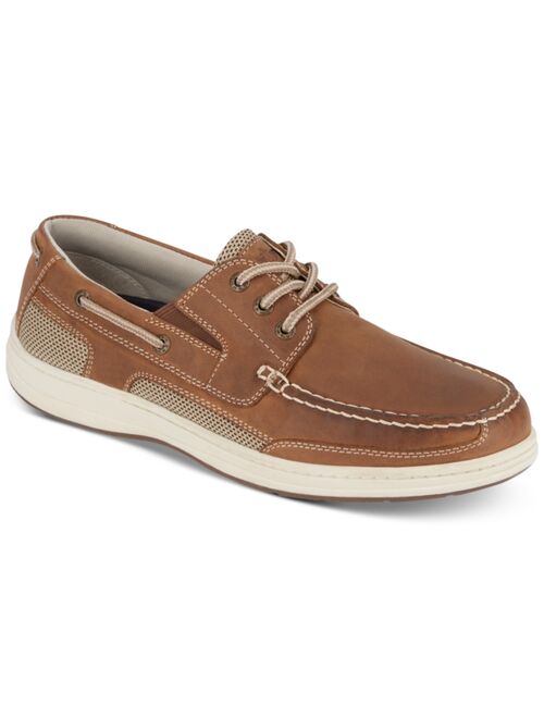 Dockers Men's Beacon Leather Casual Boat Shoe with NeverWet