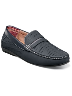 Men's Corby Moccasin Toe Saddle Slip-on Shoes