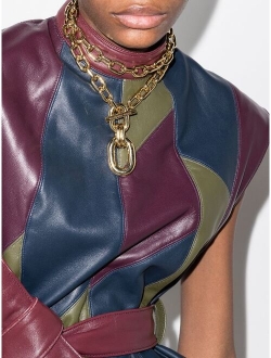 Paco Rabanne double-wrap chain necklace