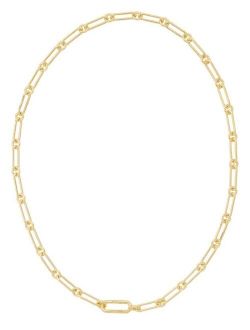 chain-link detail necklace
