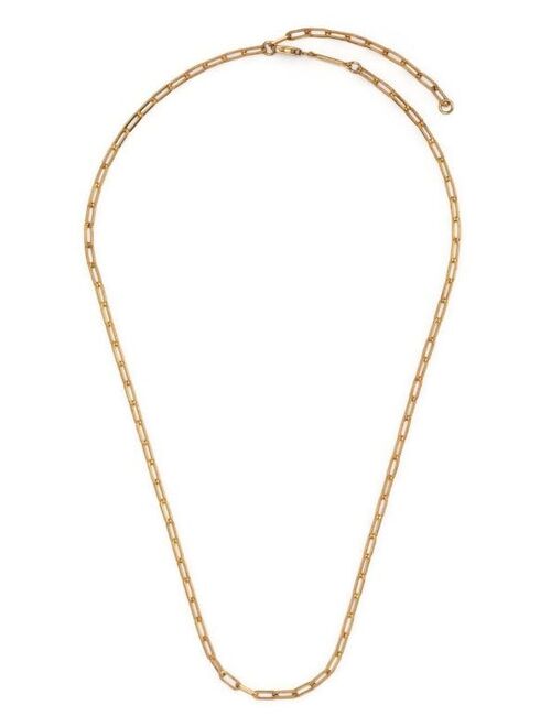 Otiumberg link-chain gold-plated necklace