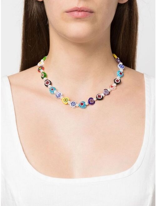 eliou Lilo glass-bead necklace