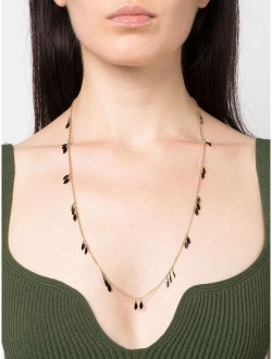 embellished draped necklace
