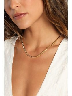 Adorable Addition 14KT Gold Chain Necklace
