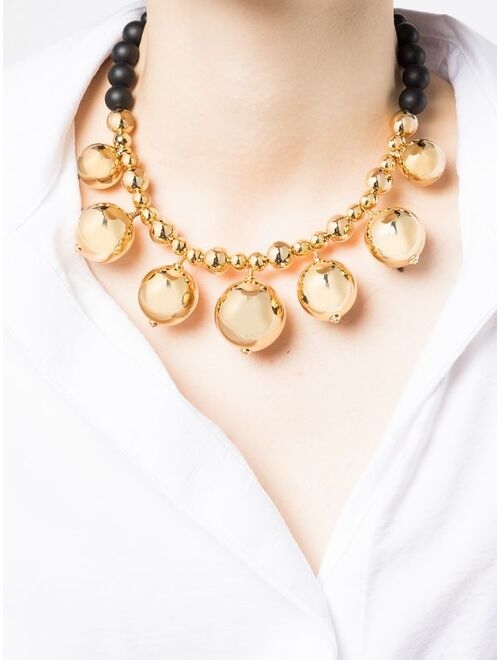 Junya Watanabe oversized bead necklace