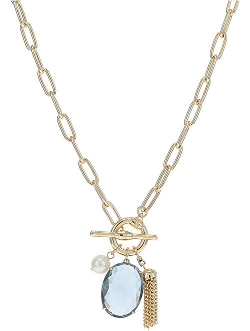 Polo Ralph Lauren LAUREN Ralph Lauren Stone Toggle Pendant Necklace
