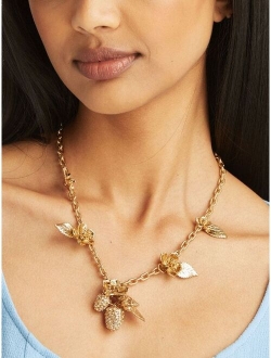 floral strand necklace