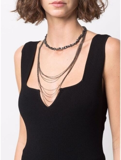 Fabiana Filippi multi-layered chain necklace