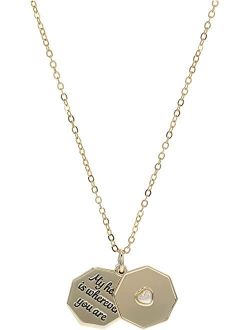 My Heart is Wherever You Are Necklace