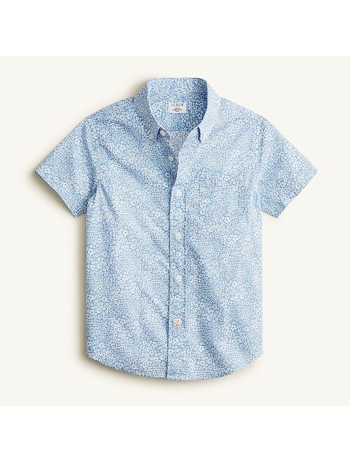 J.Crew Boys' short-sleeve button-up in Liberty® fabric