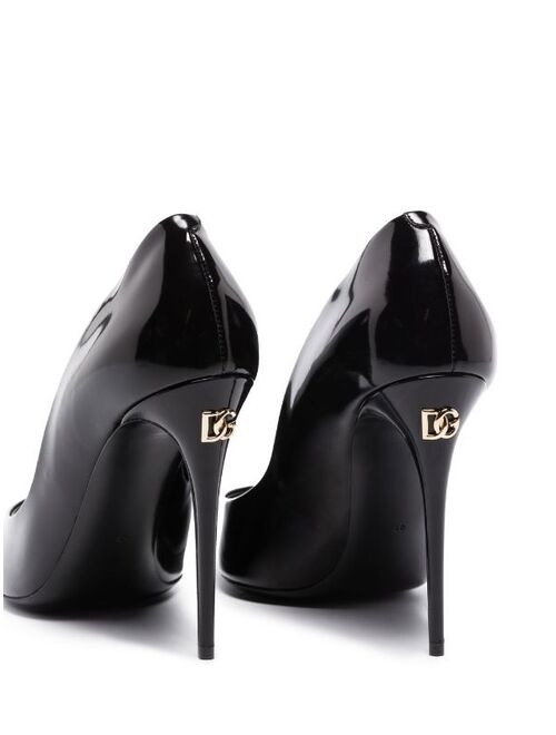 Dolce & Gabbana Cardinale logo pumps