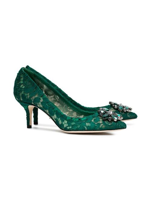 Dolce & Gabbana Bellucci 60mm Taormina lace pumps