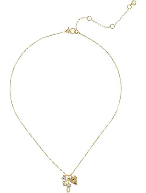 Kate Spade New York True Love You Me Us Pendant Necklace