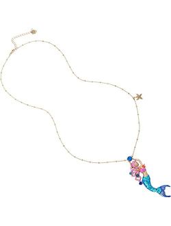 Mermaid Long Pendant Necklace