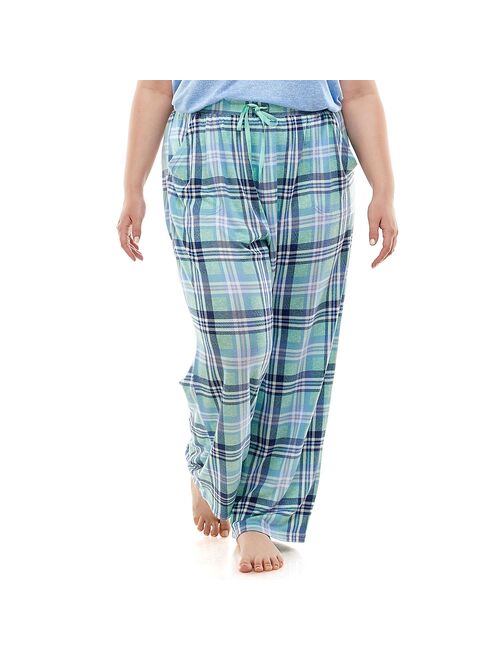 Plus Size Croft & Barrow® Whisperluxe Pajama Pants