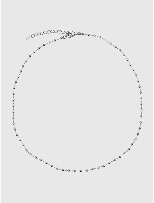 Gap Bead Chain Necklace