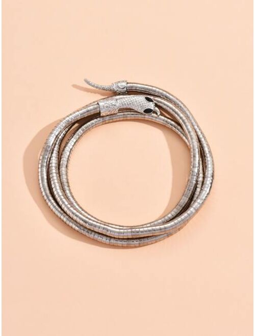 Shein Snake Design Necklace