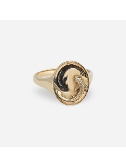 TALON JEWELRY zodiac signet ring