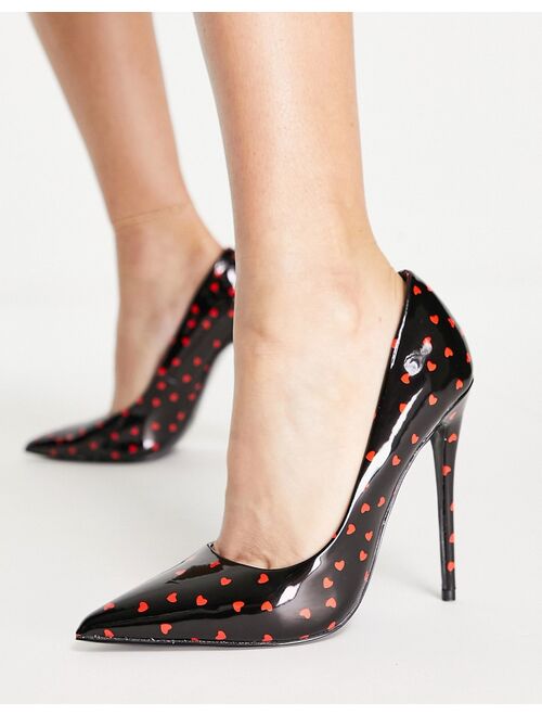 ASOS DESIGN Passion stiletto pumps in multi