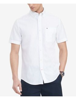 Men's Custom-Fit Porter Textured Shirt