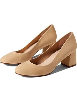 French Sole Trance Suede Pumps
