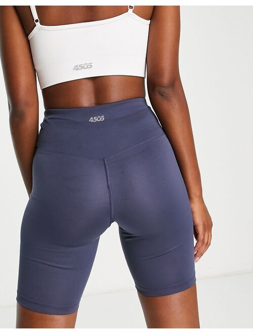 ASOS 4505 icon legging shorts with booty sculpt detail in navy
