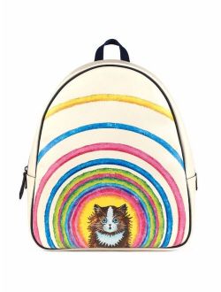 Kids x Louis Wain cat print backpack