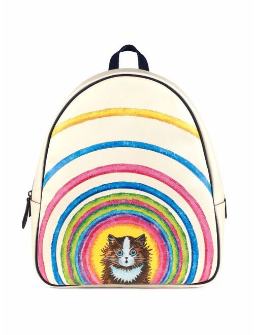 Gucci Kids x Louis Wain cat print backpack