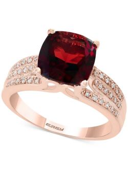COLLECTION EFFY Garnet (3-1/4 ct. t.w.) and Diamond (1/5 ct. t.w.) Ring in 14k Rose Gold