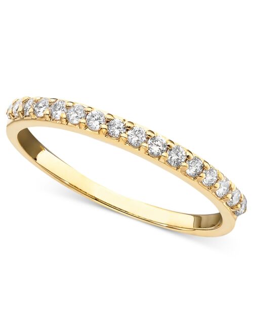 MACY'S Diamond Ring in 14k White, Yellow or Rose Gold (1/4 ct. t.w.)